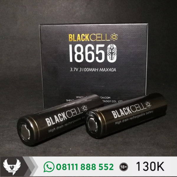 Battery Black Cell 18650 3100mAh 40A