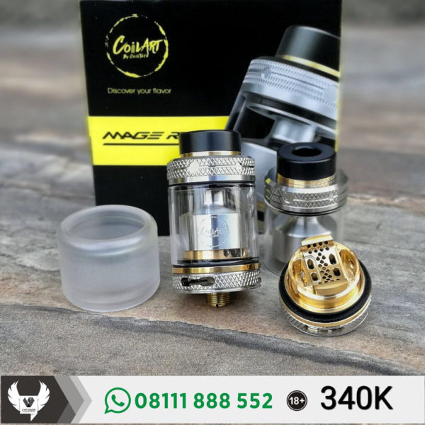 CoilART Mage RTA V2 24mm SS (Authentic)